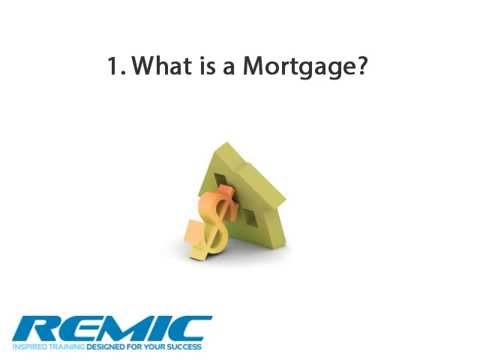 Basic Mortgage Concepts Presentation - Ontario Mortgage Agent Course