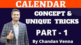 CALENDAR INTRO & CONCEPT | UNIQUE TRICKS | SSC | RRB |AP & TS SI | GROUPS | CSAT | By Chandan Venna screenshot 2