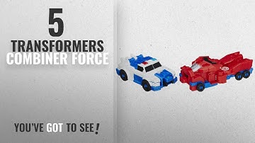 Top 10 Transformers Combiner Force [2018]: Transformers: Robots in Disguise Combiner Force Crash