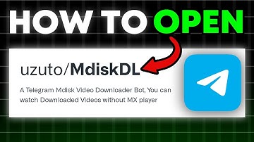 MDisk Link Not Opening in Telegram? Here’s the Fix