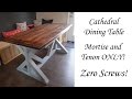 Farmhouse Table Zero Screws timelapse Farmhouse Table Zero Screws timelapse