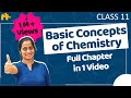 Basic concepts of chemistry class 11 one shot  cbse neet jee