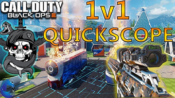 Black Ops 3 Fun 1v1 Quickscope Match [Nuk3town]