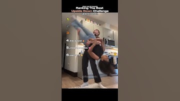 Ranking The Best Upside Down Challenge (Part 17) #shorts