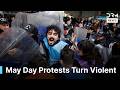 May Day Protests In Istanbul Turn Violent As Police Clash With Crowds | DRM News | AC1F