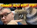 FIX 95% OF WEED EATER HEADS THAT STOPPED SPINNING!