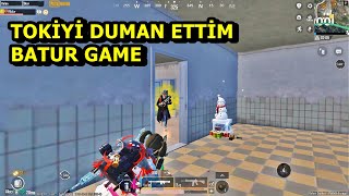 Toki̇yi̇ Duman Etti̇m Batur Game Efsane Maç Solo Squad Pubg Mobi̇le