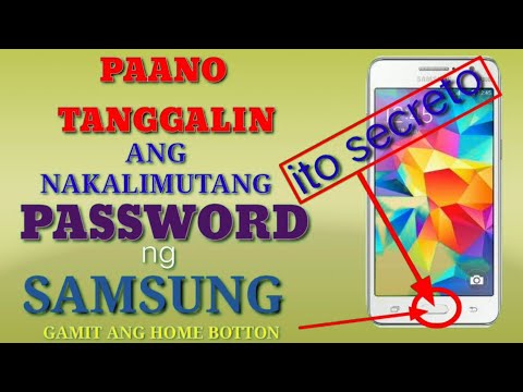 paano mabuksan ang password ng samsung android phone| how to reset android phone