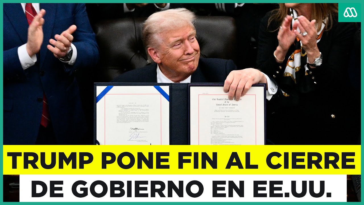 Trump promulga ley que pone fin al cierre de Gobierno en Estados Unidos ...