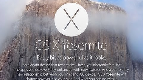 Update Mac OS X Yosemite New Release Beta