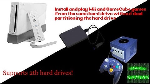 Play Wii and GameCube Backups on External HDD up to 2tb- Wii