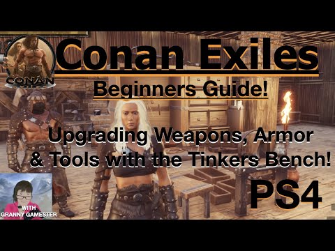 Armor, Weapons U0026 Tools Upgrade! Conan Exiles Beginners Guide