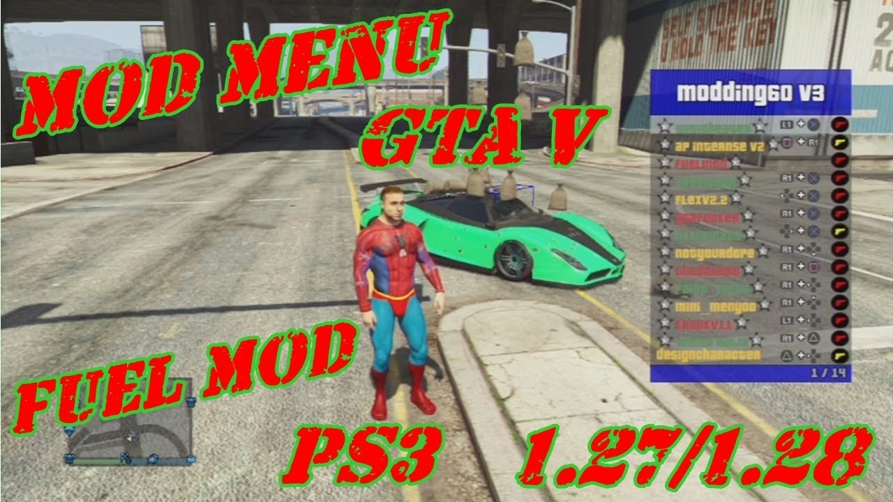 PS3 - GTA 5, PS3, JakeModz89 V18 Modloader CEX/DEX/HEN 1.27-1.28