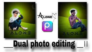 _New Dual Photo editing in Picsart || PicsArt editing New style || ND EDIT#picsartedit #photoediting