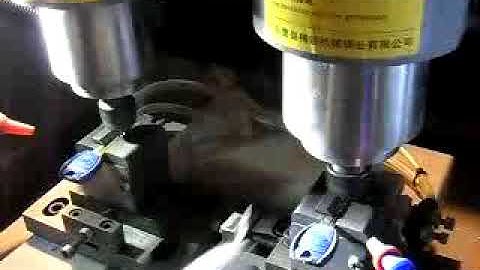 JZ-5 CNC Double-head Key Countersinking Machine