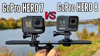 GoPro 8 Black VS GoPro 7 Black - Comparison!