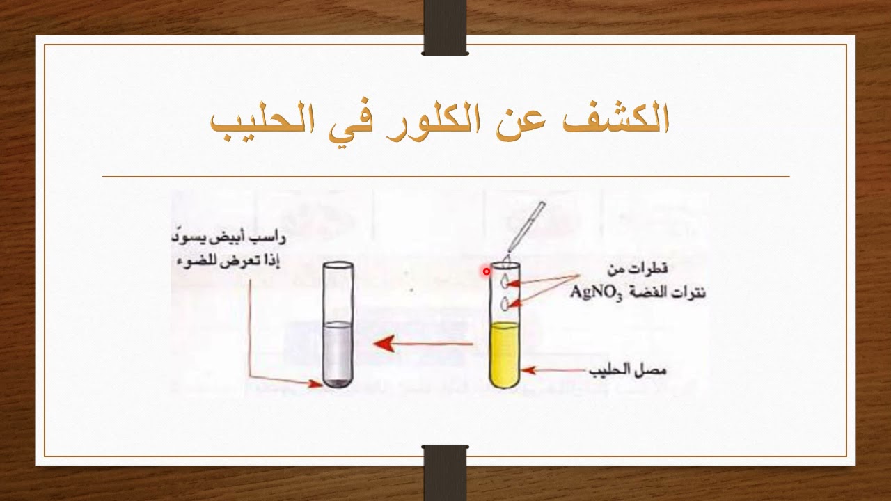 الدرس 3: اتعرف على تحليل تركيب الحليب علوم طبيعية 1 متوسط