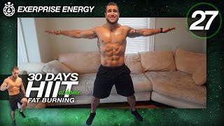 Day 27 of 30 Days of Fat Burning HIIT Cardio Workouts At Home screenshot 5