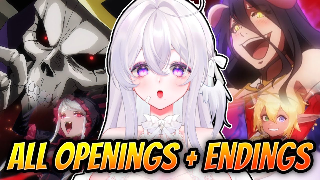 Vtuber Reacts to ALL Overlord Openings & Endings | Non Overlord fan Reacts