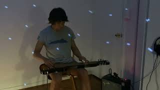 Video thumbnail of "“Waikiki” Cover on C6 Hawaiian Lap Steel Guitar"