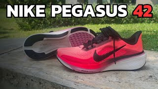 Nike Pegasus 42 ไม่เจอกันหลายปี ดีขึ้นหรือยัง!?