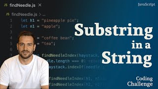 Impress Interviewer - Find Needle In a Haystack JS Problem