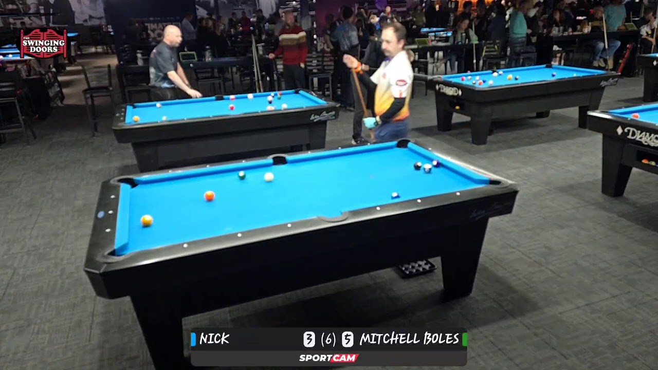 Ultimate Pool Iowa Open. Nick vs Mitchell Boles