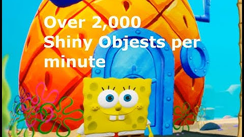 SpongeBob SquarePants Battle for Bikini Bottom Rehydrated - 13 - Calculated Best Shiny Objects Grind
