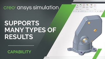 Creo Ansys Simulation Results | Creo 7.0.2