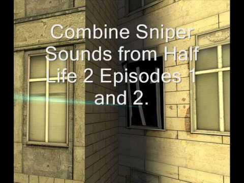 Combine Sniper Sounds