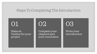 How to Write an Introduction for an Essay, Capstone Project, Research Paper