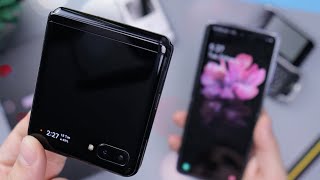 Galaxy Z Flip Mirror Black Unboxing & First Impressions!