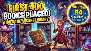 I Sorted 100 MORE Books Without Using Magic! 📚✨ | Episode 4 | Librarian: Tidy Up the Arcane Library