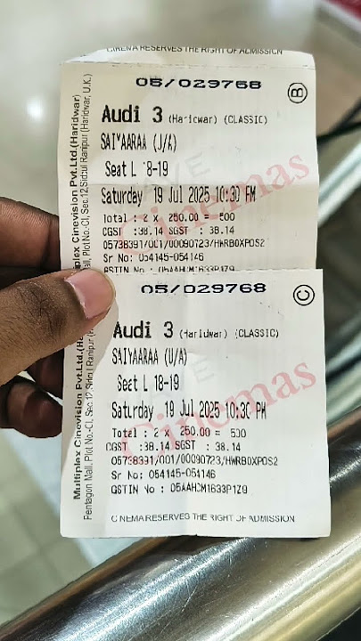 Saiyaara Movie 19 July 2025 Pentagon mall Haridwar || #saiyaara