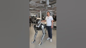 Corporate Prototype Cyber Quadruped Robot Test Run. #robotics #quadrupedrobot #robot #futuretech