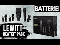 Набор инструментальных микрофонов для ударных Lewitt BEATKIT
