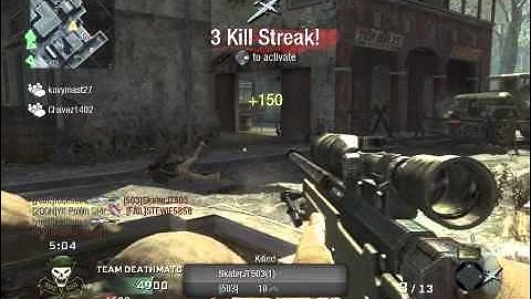rocketma - 3 killstreak with a no scope