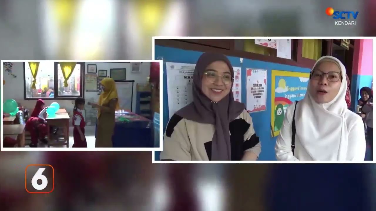 Masa Perkenalan Lingkungan Sekolah SDN 6 Kendari ||SCTV KENDARI