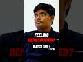Feeling Demotivated ? WATCH THIS 💔 | IIT Motivation Status #shorts #iitbombay