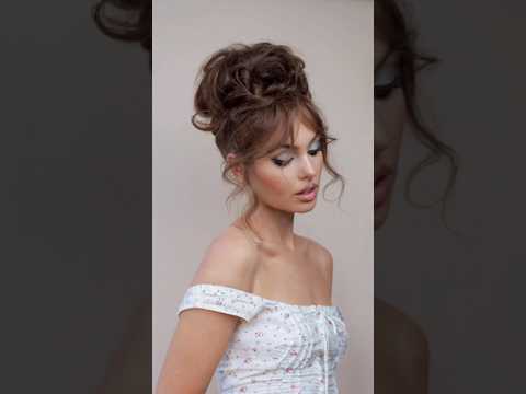 Step-by-step Tutorial: ‘60s Bardot Bun🎀🤎 #hair #brigittebardot #bun