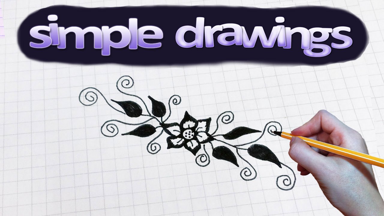 Draw A Flower Pattern