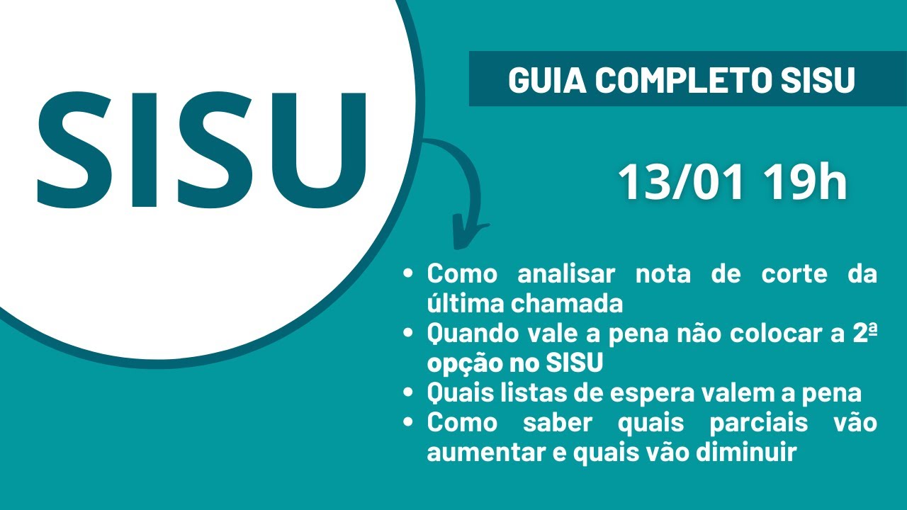 Simulador Sisu 2021 gratuito: confira quais as suas chances de entrar na  faculdade