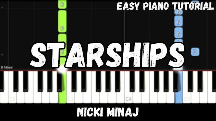 Starships Piano version - Piano performance video thumbnail