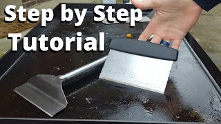How To Clean a Griddle After Use (Camp Chef or Blackstone)
