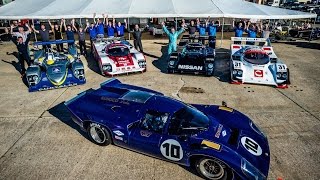 Iconic Racing - 2016 Sebring 12h Classic - Lola T70 - Chrysler LMP - Toyota 92CV - Porsche 962