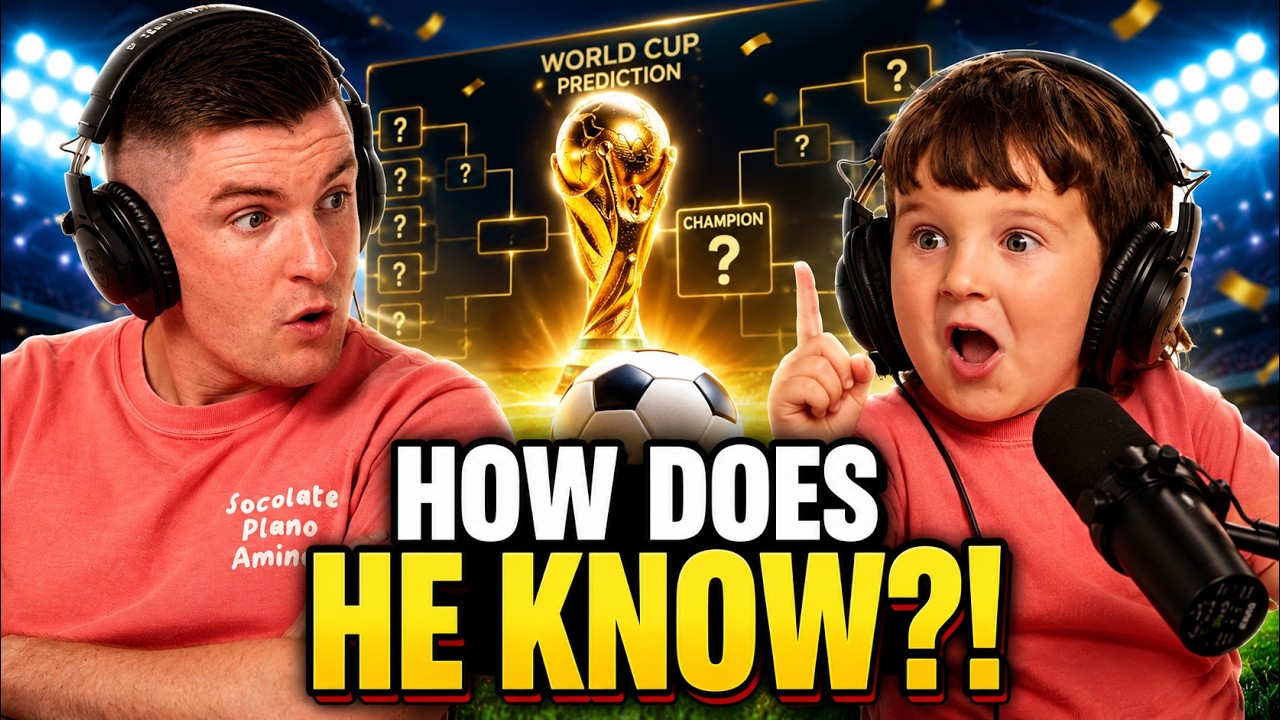 4-Year-Old Predicts the WORLD CUP