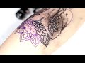 Elephant Mandala Tattoo Time lapse