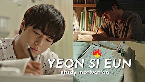 YEON SI EUN | study motivation from kdramas 📚