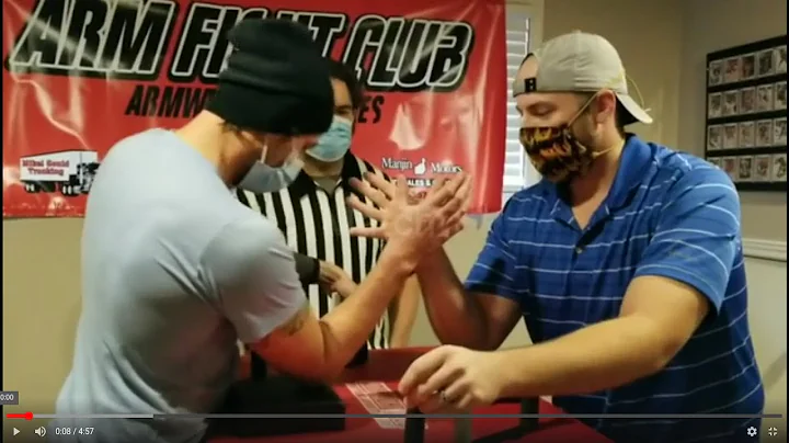 Aron Howell vs Jeff Crozier, 6 matches, right hand...
