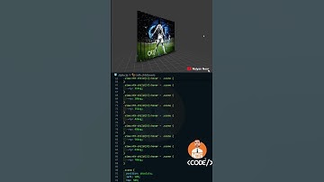 3D Dual Picture CR7  #naiyannoor #coding #webdesign #programminglanguage #javascript #cr7